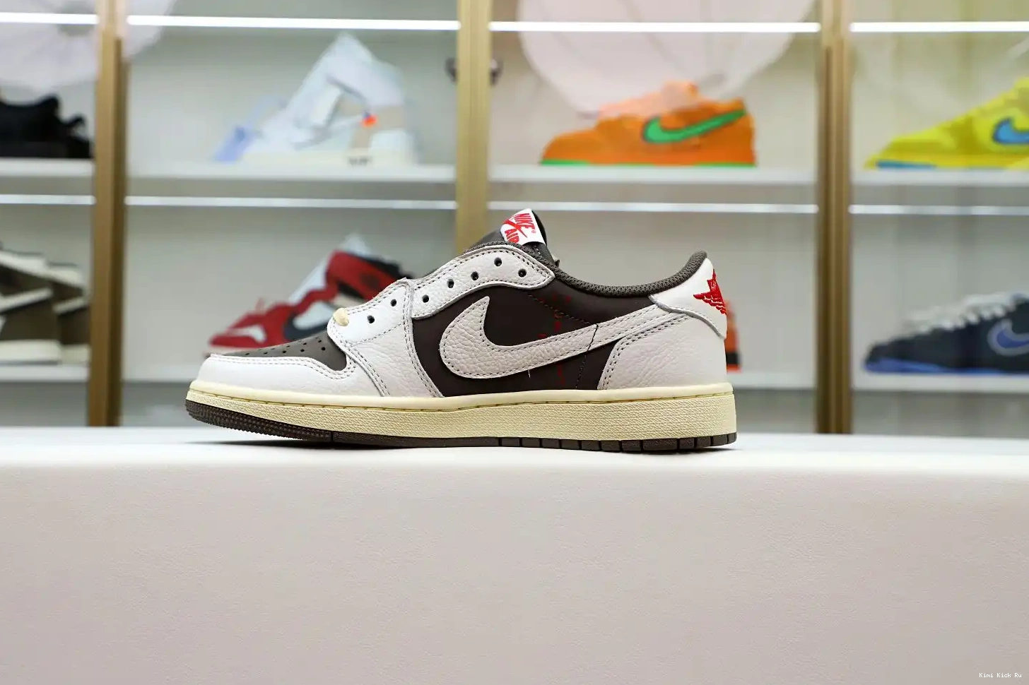 X TRAVIS 1 AIR LOW MOCHA SCOTT Kimikick JORDAN OG REVERSE 0822